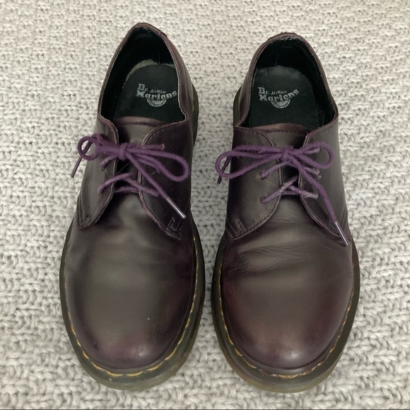 DR MARTENS Sz 6  Oxford Shoes Cordova Purple - Picture 2 of 12